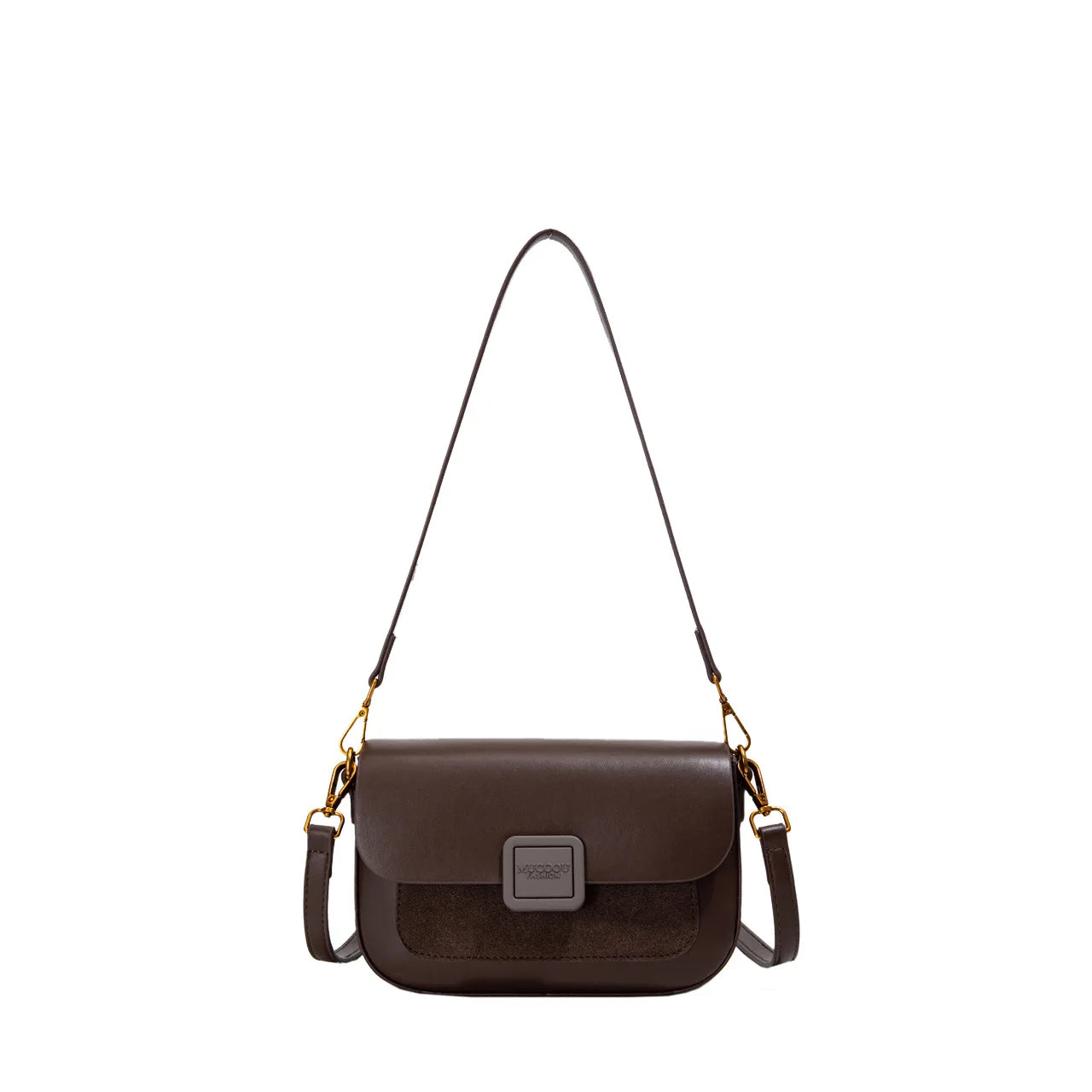 Embroidered PU Crossbody Shoulder Bag | Wovetsa