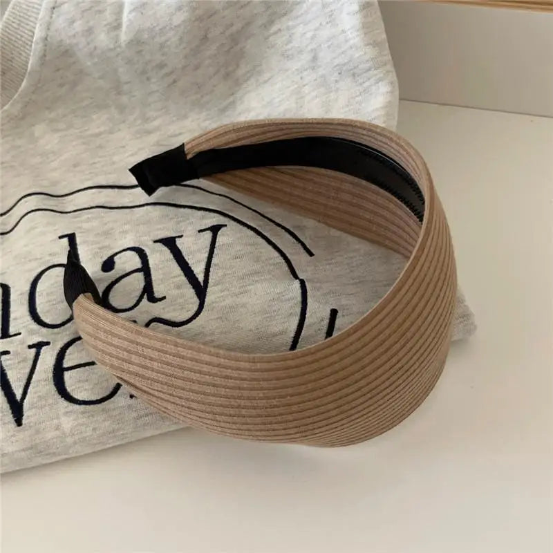 Wide Knit Headband for Women | Wovetsa