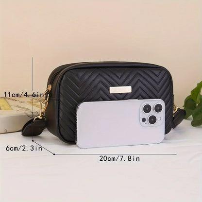 Quilted Mini Crossbody Bag | Wovetsa
