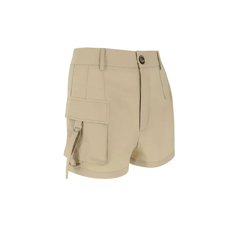 Bodycon Cargo Shorts | Wovetsa
