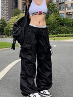 Y2K Parachute Cargo Pants | Wovetsa