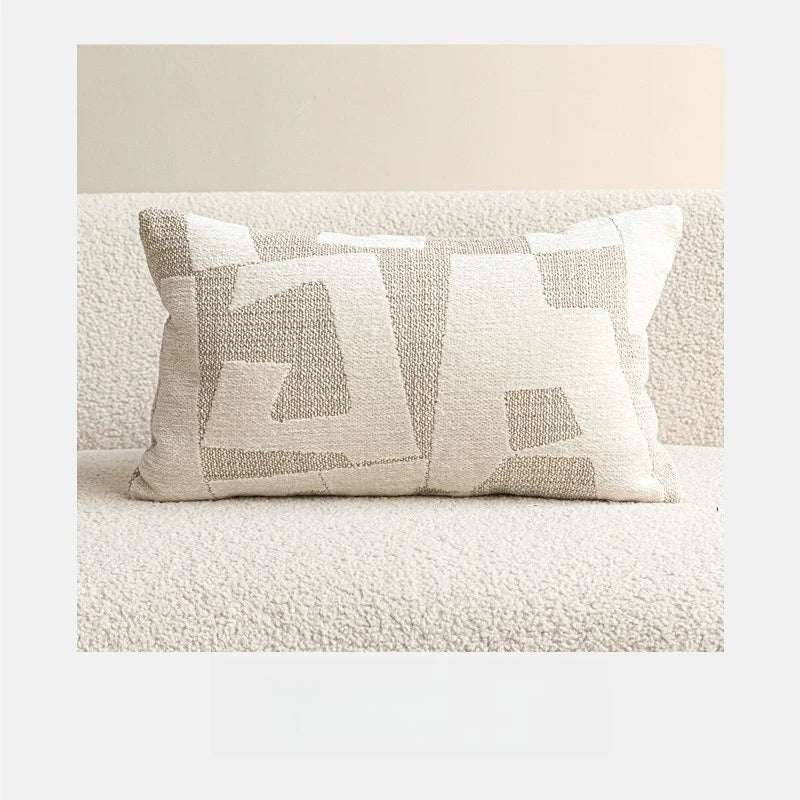 Black & White Jacquard Cushion Cover | Wovetsa