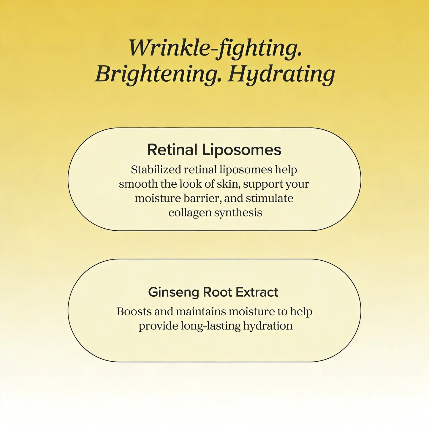 Retinol & Niacinamide Eye Serum | Wovetsa