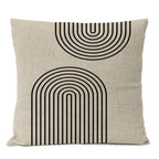 Abstract Arch Boho Cushion Cover | Wovetsa