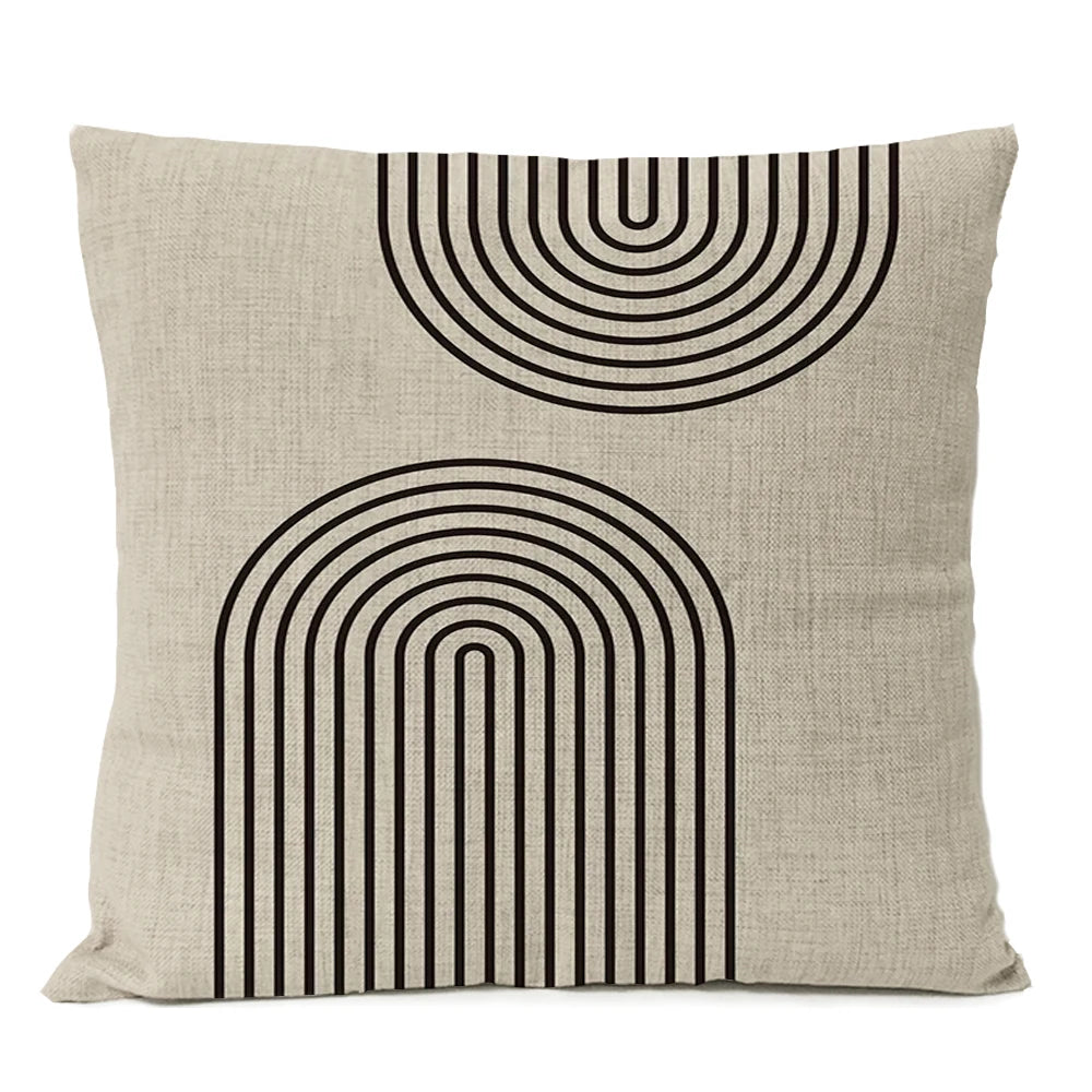 Abstract Arch Boho Cushion Cover | Wovetsa