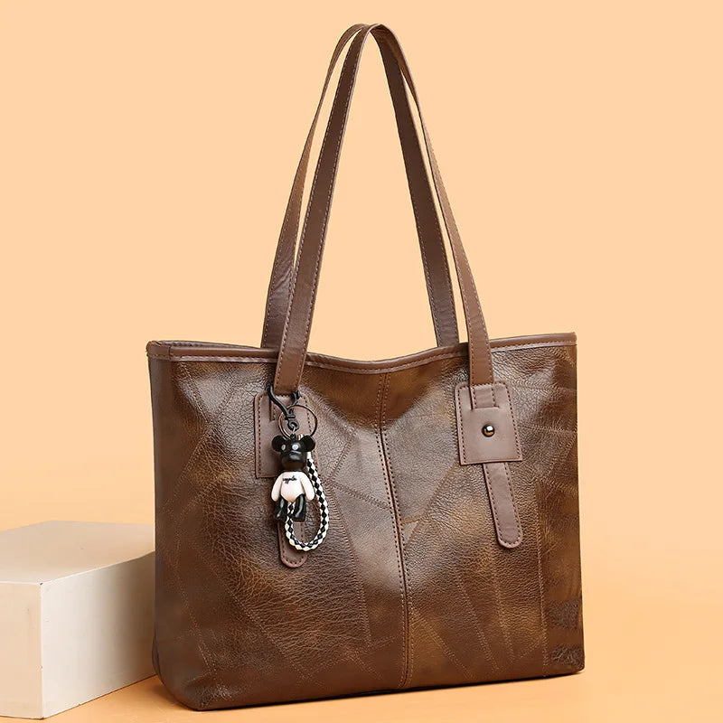 Large Capacity Square Tote Bag | Wovetsa