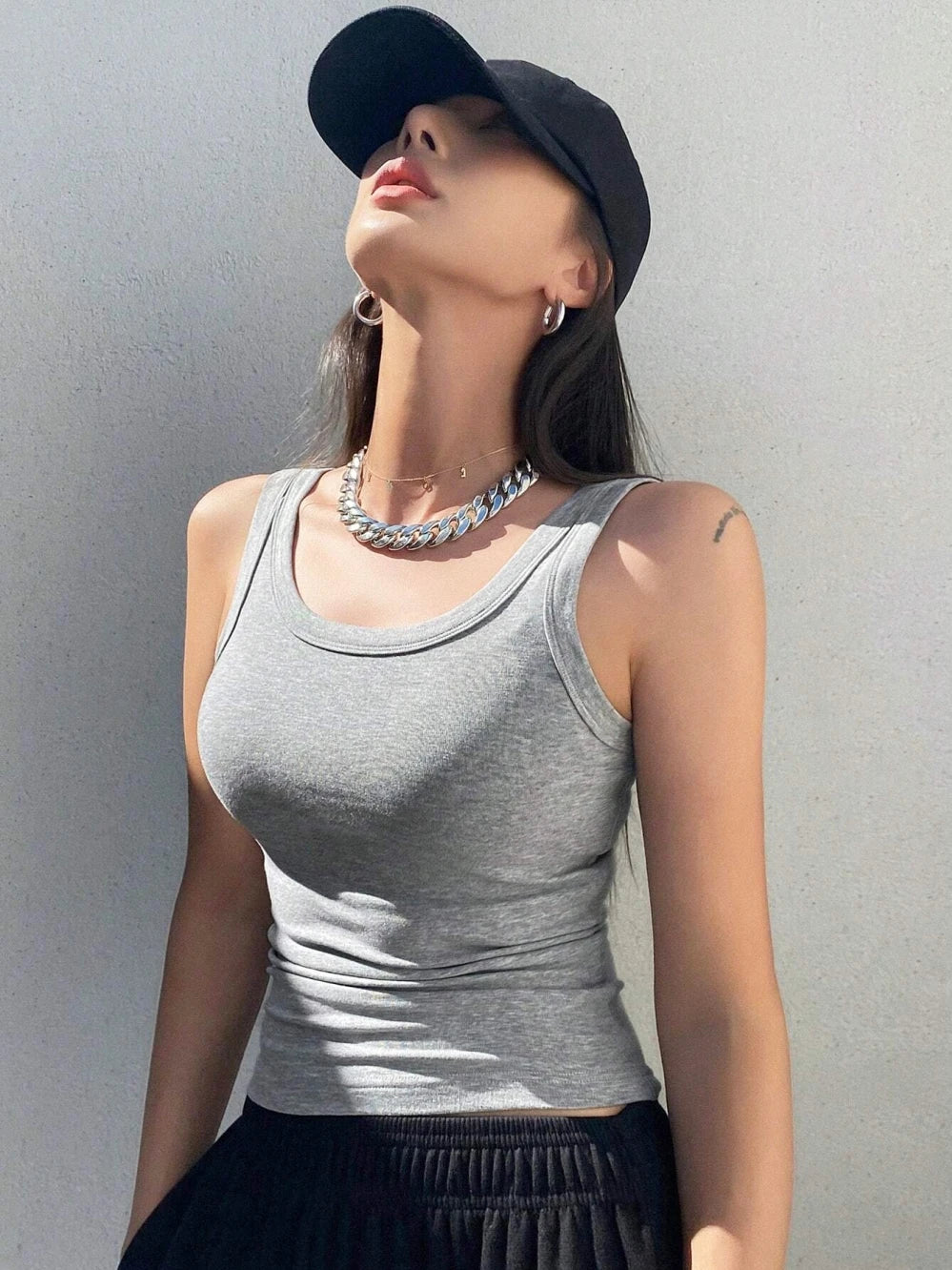 Soft Knit Camisole Tank Top – Sleeveless Summer Essential | Wovetsa