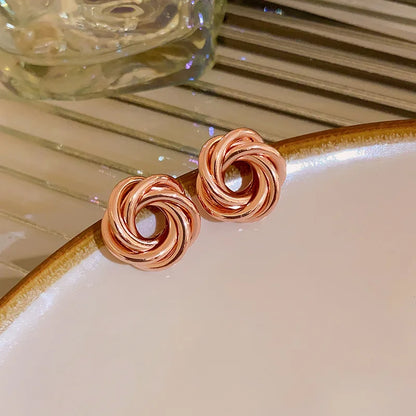 Multi-Layer Twisted Hoop Earrings | Wovetsa