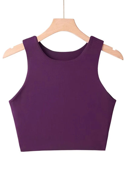 Backless Slim Tank Top | Wovetsa