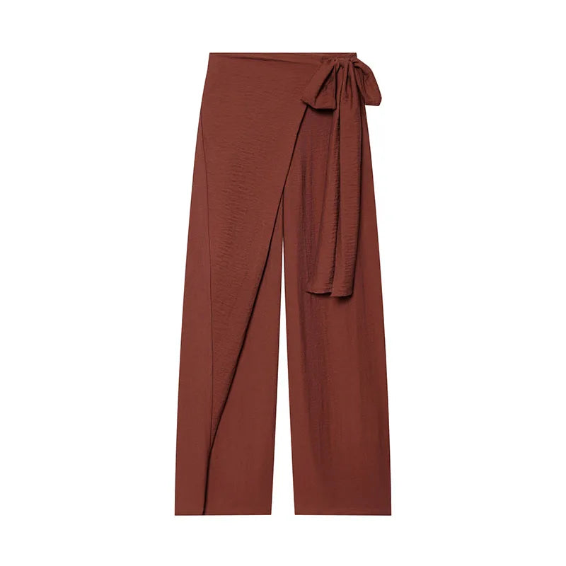 Sequin Halter Top & Wide-Leg Pants | Wovetsa