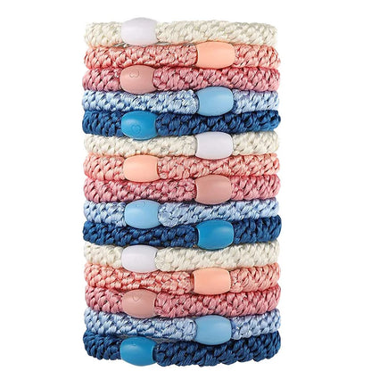 Elastic Hair Ties Set 10 Pcs | Wovetsa