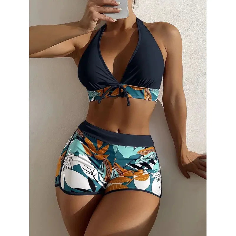 Halter Bikini Set | Wovetsa