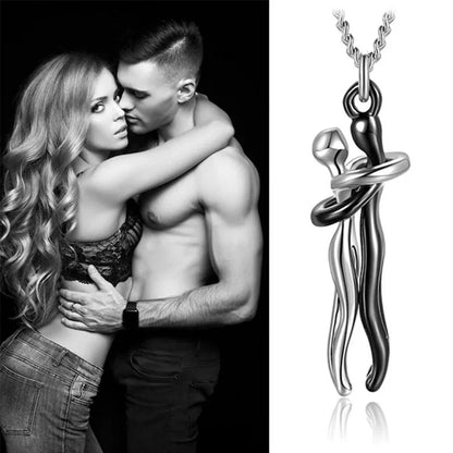 Hug Pendant Necklace for Couples | Wovetsa
