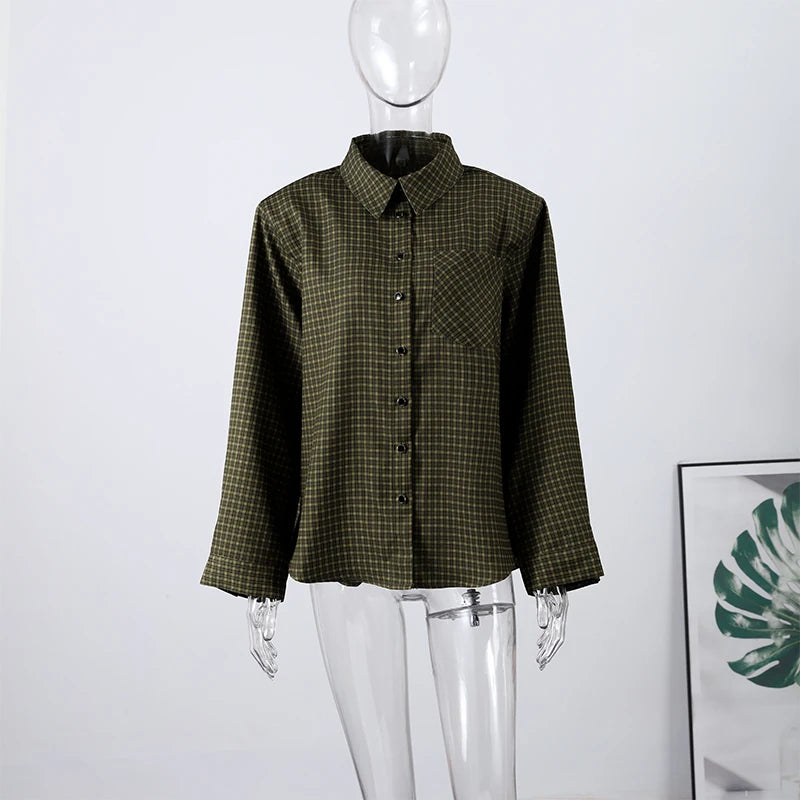 Striped Turtleneck Loose Blazer | Wovetsa