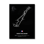 Formula 1 Racing Canvas Wall Art Print | Wovetsa