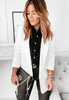 Blazer women 2026 casual Autumn/Winter new OL style professional slim-fit small suit simple versatile women's clothing