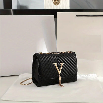 Sequin Tassel Crossbody Bag | Wovetsa