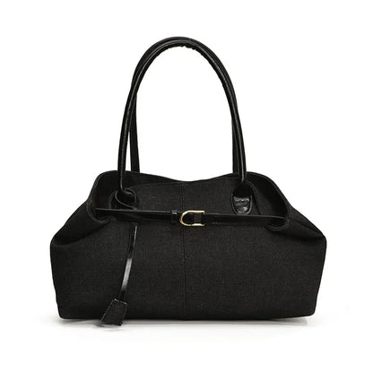 Denim Shoulder Bag | Wovetsa