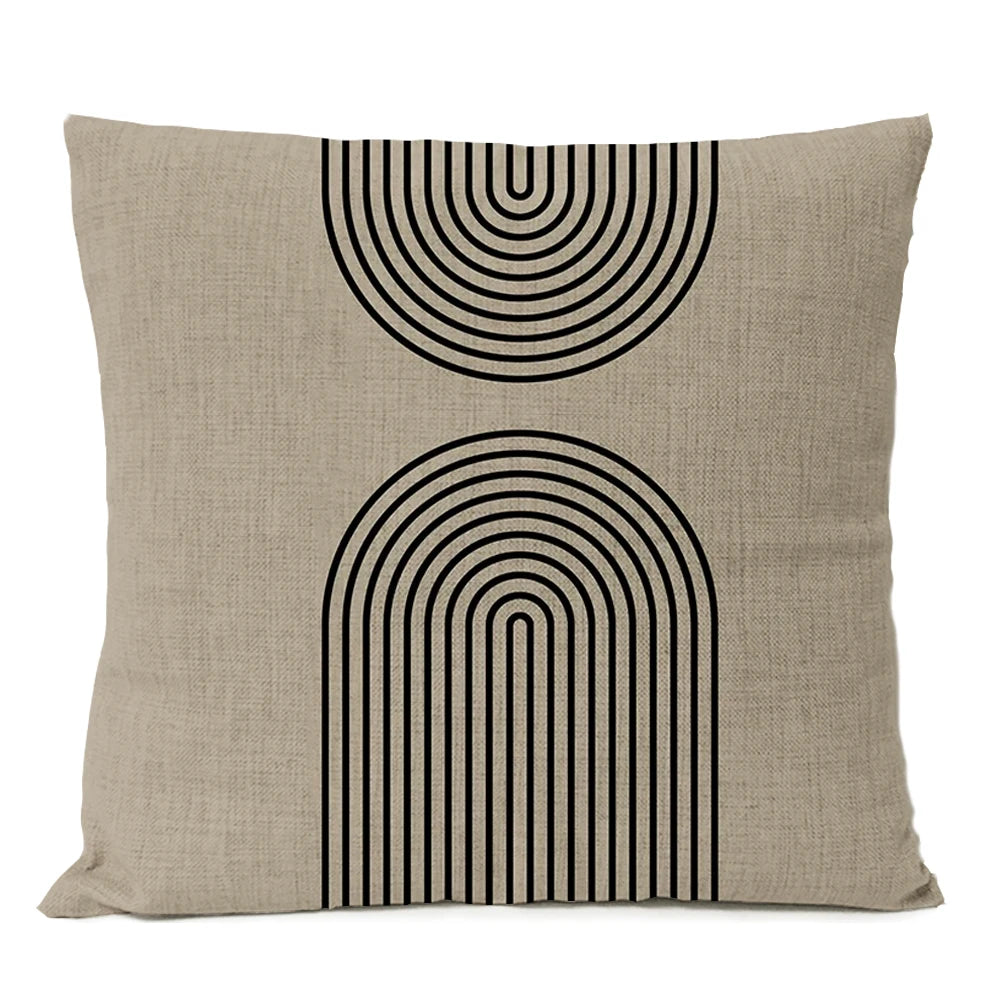 Abstract Arch Boho Cushion Cover | Wovetsa