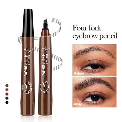 4-Fork Microblading Eyebrow Pencil | Wovetsa