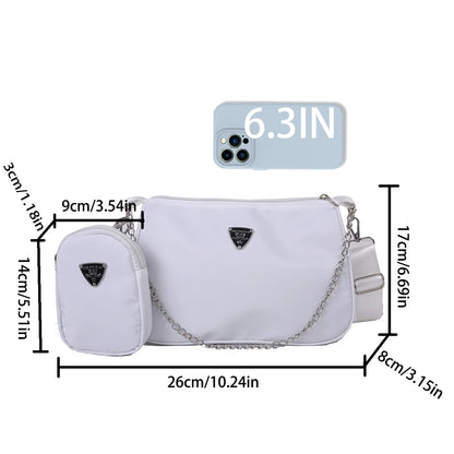 Nylon Crossbody Bag | Wovetsa