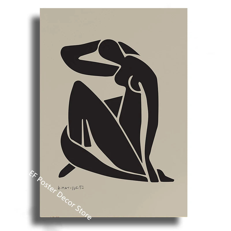 Abstract Art Poster Print Yayoi Kusama Matisse Rothko | Wovetsa