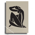 Abstract Art Poster Print Yayoi Kusama Matisse Rothko | Wovetsa