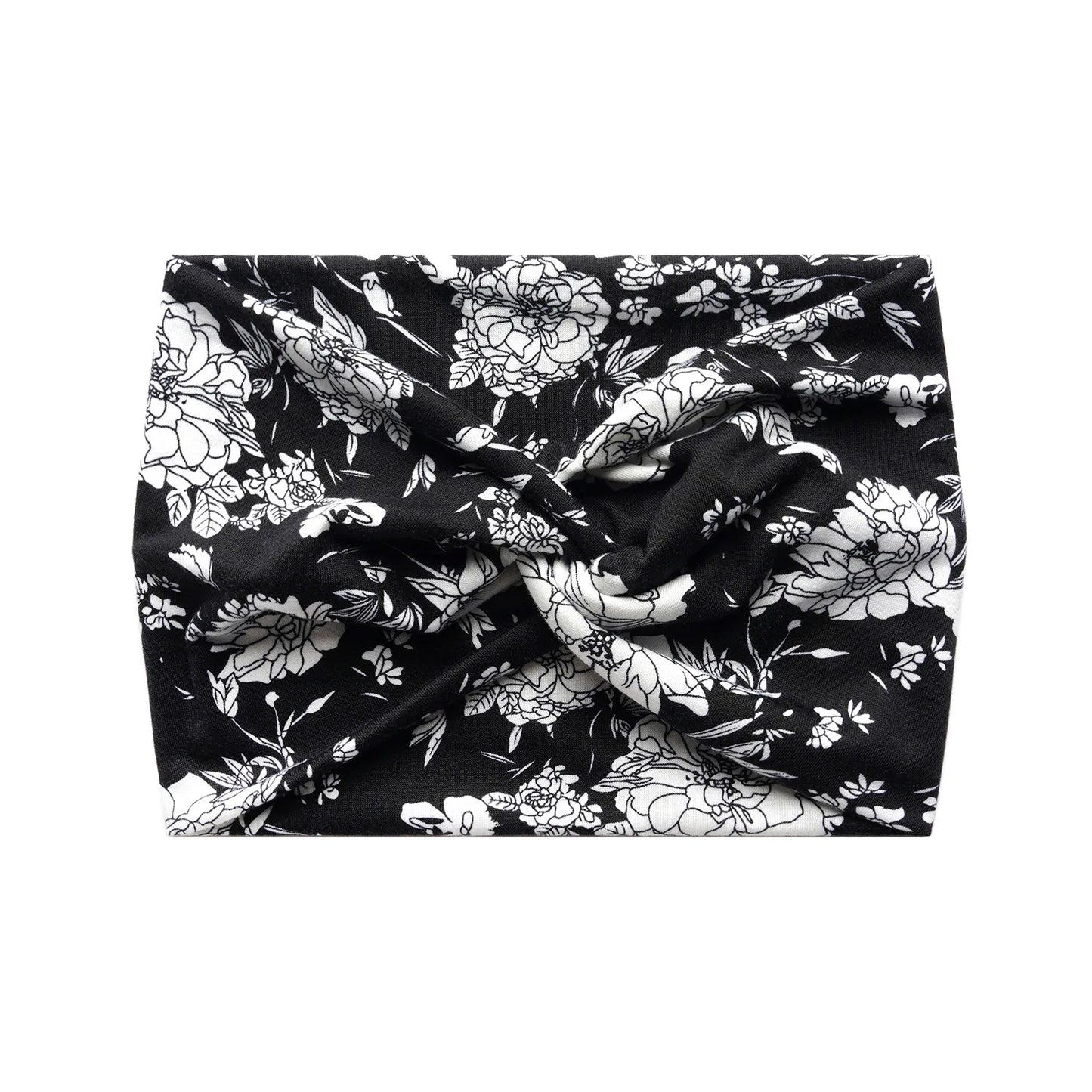 Wide Twisted Turban Headband for Women — Boho Yoga Hair Band | Wovetsa