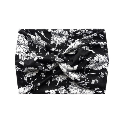 Wide Twisted Turban Headband for Women — Boho Yoga Hair Band | Wovetsa