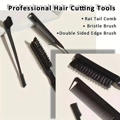 Edge Control Boar Bristle Hair Brush | Wovetsa