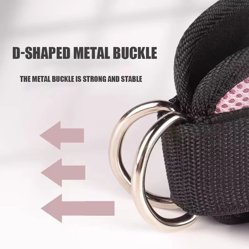 Ankle Strap Resistance Bands Set for Women — Glute & Hip Workout | Wovetsa