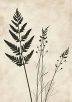 Botanical Canvas Wall Art Print | Wovetsa