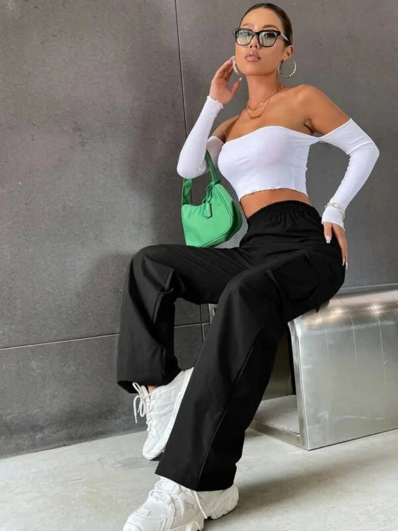 Baggy Jogger Cargo Pants | Wovetsa