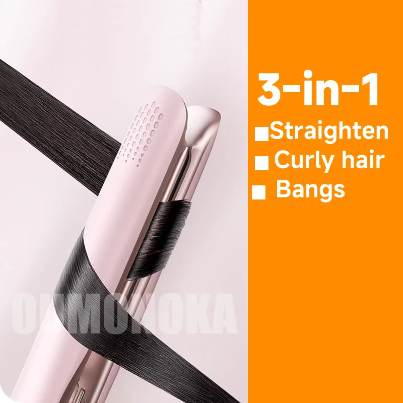 3-in-1 Mini Hair Straightener & Curler | Wovetsa