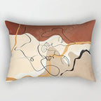 Boho Geometric Throw Pillow Cover | Wovetsa