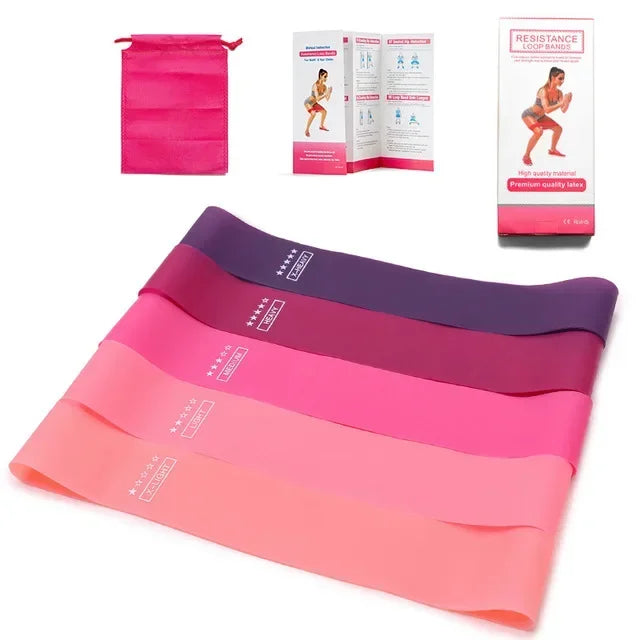 Mini Loop Resistance Band for Women — Yoga, Pilates & Glute Training | Wovetsa