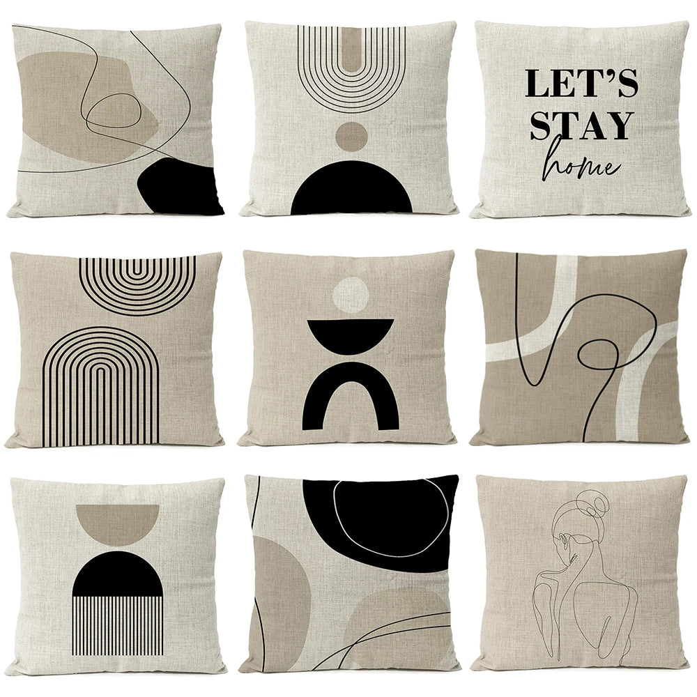 Abstract Arch Boho Cushion Cover | Wovetsa