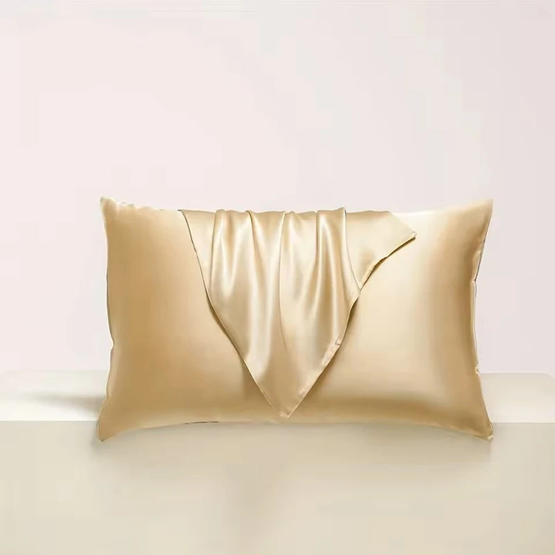 Cooling Satin Pillowcase for Beauty Sleep | Wovetsa