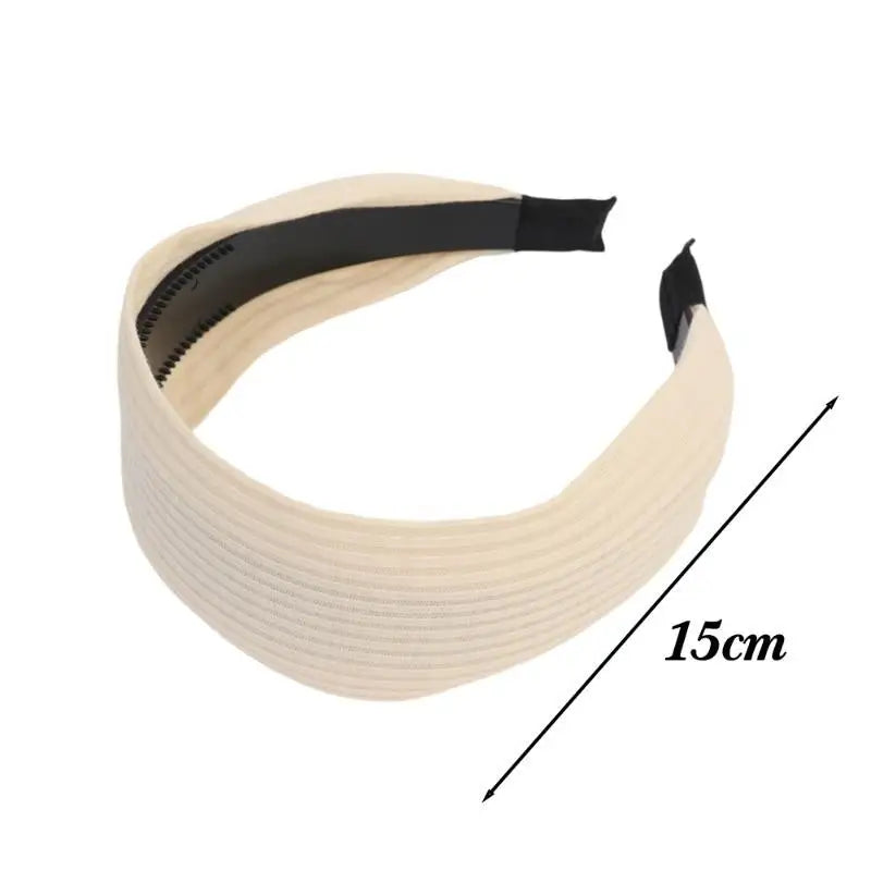 Wide Knit Headband for Women | Wovetsa