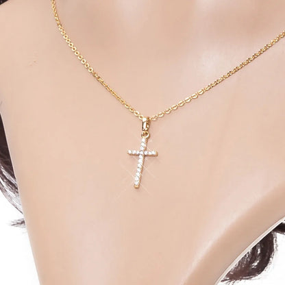 Cross Pendant Necklace | Wovetsa