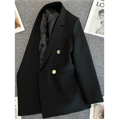 Double-Breasted Slim Blazer | Wovetsa
