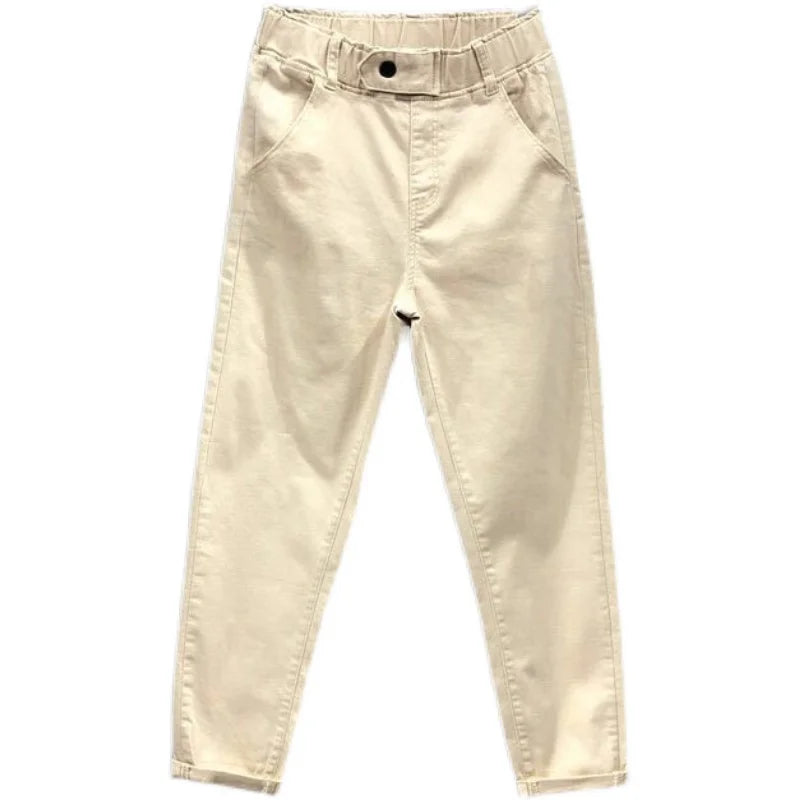 Plus Size High-Waist Slim Denim Jeans | Wovetsa
