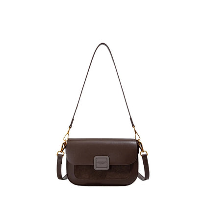 Embroidered PU Crossbody Shoulder Bag | Wovetsa