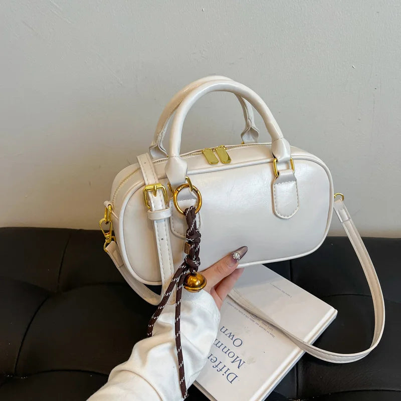 Vintage Mini PU Leather Shoulder Bag | Wovetsa