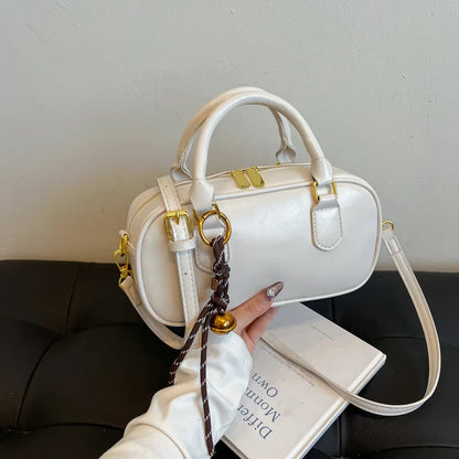 Vintage Mini PU Leather Shoulder Bag | Wovetsa