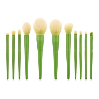 11-Piece Vegan Makeup Brush Set | Wovetsa