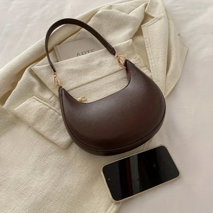 Sequin Half Moon Shoulder Bag | Wovetsa