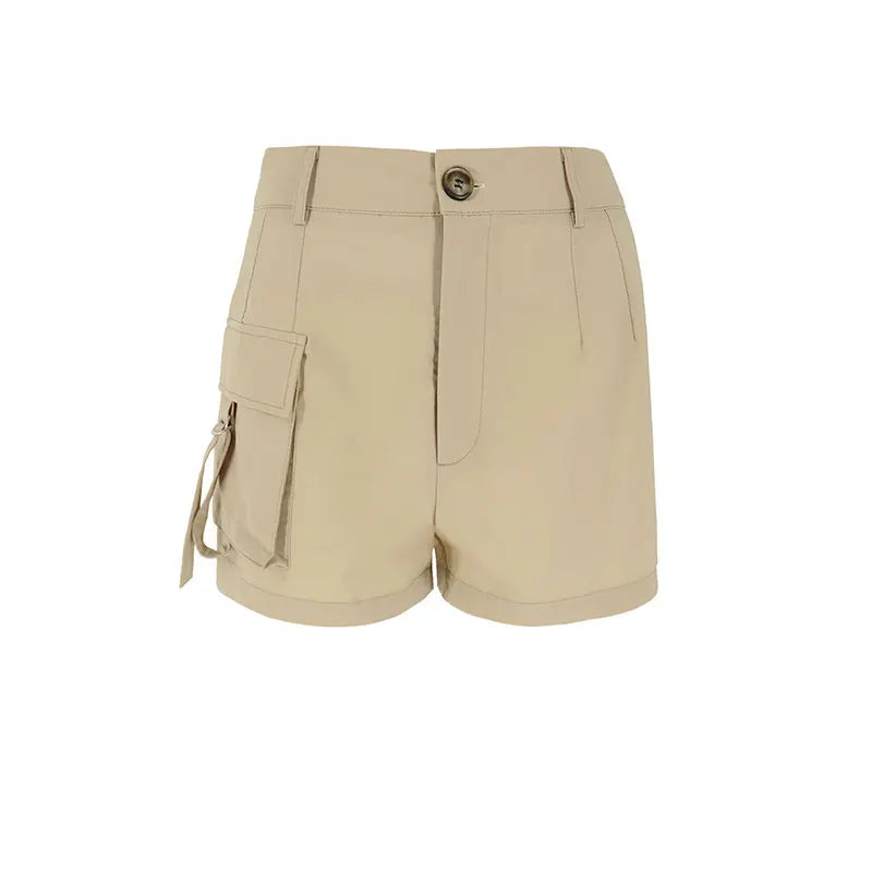 Bodycon Cargo Shorts | Wovetsa
