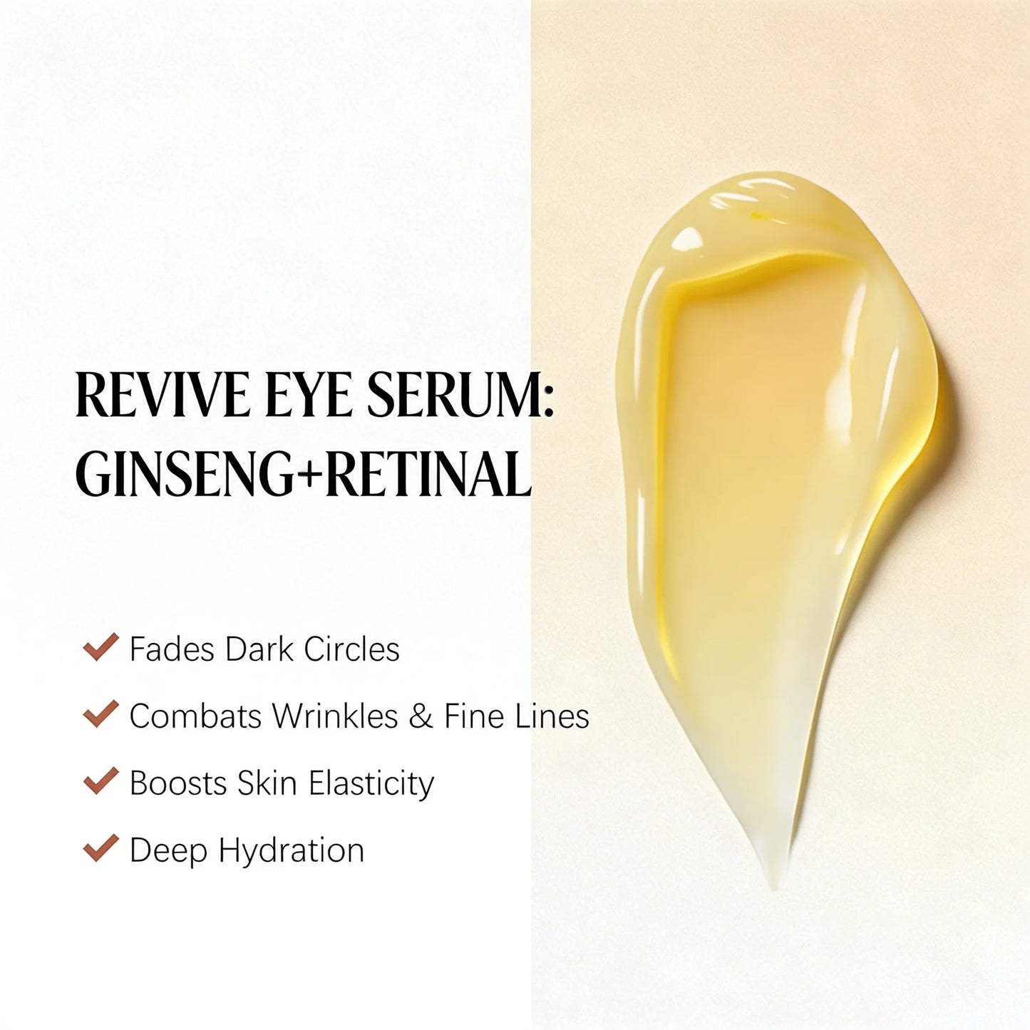 Retinol & Niacinamide Eye Serum | Wovetsa
