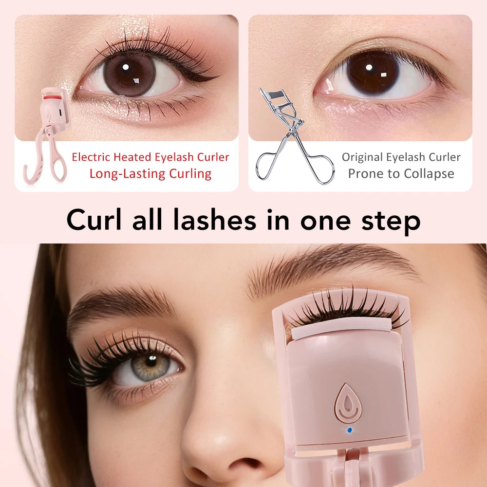 Type-C Heated Eyelash Curler | Wovetsa